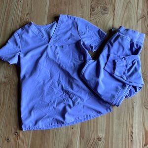 Figs Lilac Dawn Scrub Set